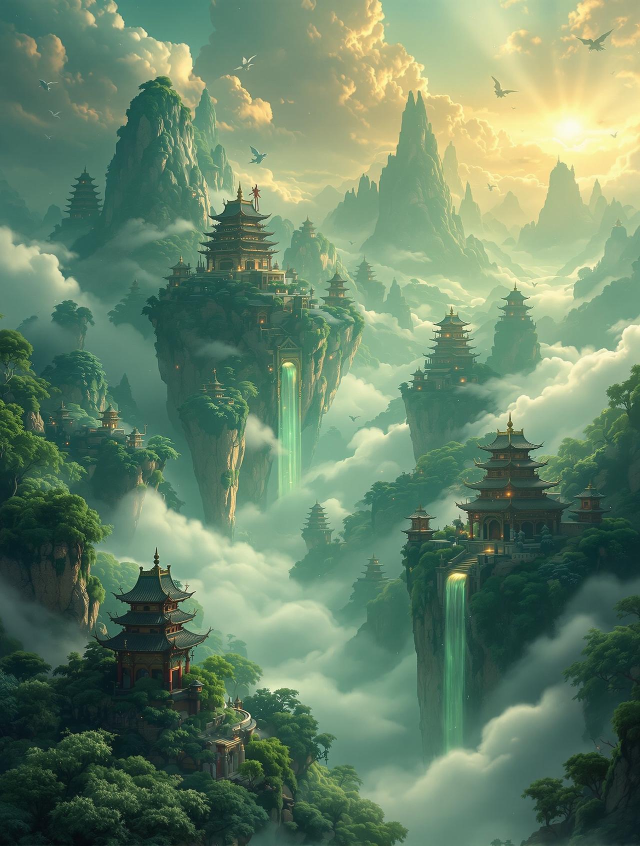 荷花影视热门电影《山海秘境》奇幻片封面图